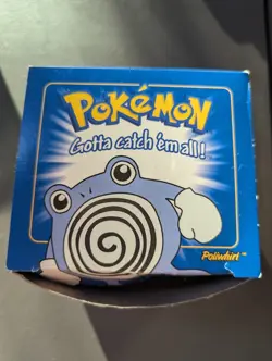 SEALED Poliwhirl POKEMON Limited Edition 23K Gold Plated Card 1998 Burger King - Image 1