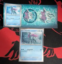 Suicune - Cosmos Holo - Knockout Promo w/ Sticker - Pokemon NM - Image 1