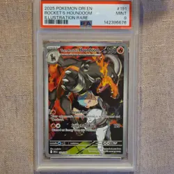 Pokemon Team Rocket's Houndoom 191/182 Destined Rivals Illustration Rare Holo 2… - Image 1