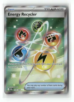 Energy Recycler 108/088 Ultra Rare Perfect Order Pokemon Holo Near Mint - Image 1