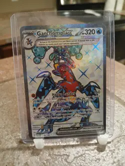 Pokemon TCG Garchomp EX 219/182 SV04: Paradox Rift Full Art - Image 1