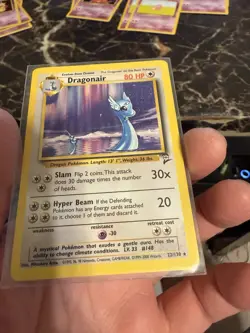 Pokemon Dragonair 18/102 Base Set Rare Regular 80HP Mitsuhiro Arita 1999 - Image 2