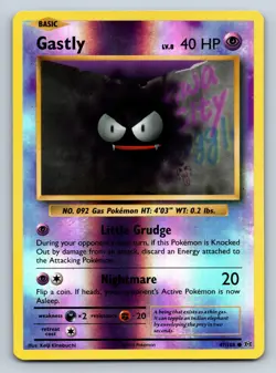 Gastly 47/108 Reverse Holo XY - Evolutions NM - Pokemon TCG - Image 1