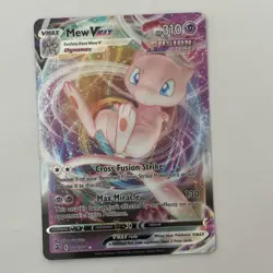 Pokemon Mew VMAX Full Art Ultra Rare Holo Swsh08 Fusion Strike 114/264 310 HP - Image 1