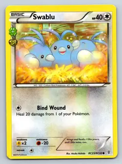 Swablu RC23/RC32 Normal Generations: Radiant Collection NM - Pokemon TCG - Image 1