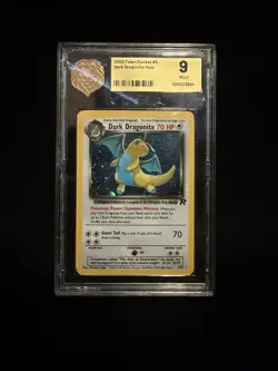 KOBA 9 MINT Pokemon Dark Dragonite Team Rocket 1st Edition Holo 5/82 - Image 1