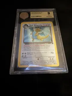 KOBA 9 MINT Pokemon Dark Dragonite Team Rocket 1st Edition Holo 5/82 - Image 3