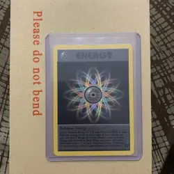 Pokemon TCG Rainbow Energy Team Rocket 80/82 Regular Rare - LP - Image 1