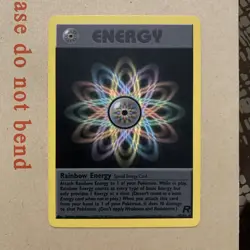 Pokemon TCG Rainbow Energy Team Rocket 80/82 Regular Rare - LP - Image 2