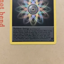 Pokemon TCG Rainbow Energy Team Rocket 80/82 Regular Rare - LP - Image 4