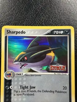 Pokemon TCG Sharpedo 38/108 Holo Stamped EX Power Keepers 2007 MP - Image 2