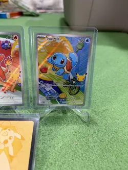 First Partner Illustration Bulbasaur Charmander Squirtle Pokemon TCG - Mint - Image 3