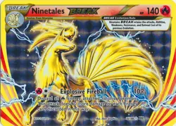 POKEMON Ninetales BREAK #16/108 Holo XY - Evolutions NM - Image 1