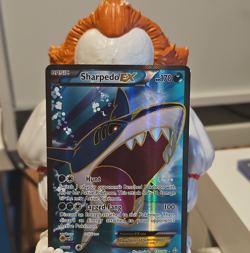 Pokemon Sharpedo EX Ultra Rare Full Art Holo XY Primal Clash 152/160 170 HP - Image 1
