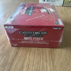 One Piece OP-13 Carrying On His Will Sealed Booster Box - Image 4