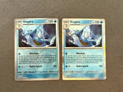 Pokemon TCG Kingdra 032/182 Reverse And Holo Cards - Paradox Rift NM - Image 2