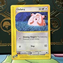 Pokemon TCG Clefairy Expedition Card Set 101/165 Vintage MP - Image 1