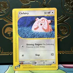 Pokemon TCG Clefairy Expedition Card Set 101/165 Vintage MP - Image 3