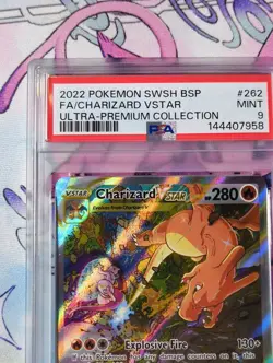 Charizard VSTAR SWSH262 Black Star Promo Card PSA 9 Mint Pokemon Card - Image 2