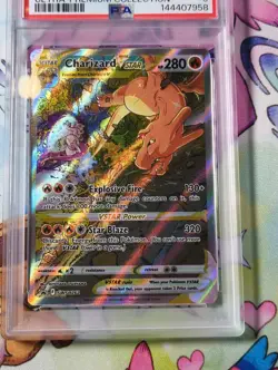 Charizard VSTAR SWSH262 Black Star Promo Card PSA 9 Mint Pokemon Card - Image 3