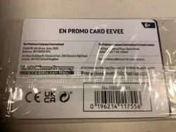 SEALED Pokemon TCG Eevee Pokemon Day 2025 Promo Card - Image 4