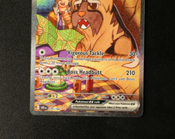 Pokemon Card TCG - Arven's Mabosstiff EX 235/182 - Destined Rivals - SIR - NM ⭐ - Image 3