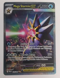 Pokemon Card Mega Starmie ex Special Illustration Rare Perfect Order 118/088 NM - Image 1