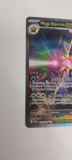 Pokemon Card Mega Starmie ex Special Illustration Rare Perfect Order 118/088 NM - Image 5