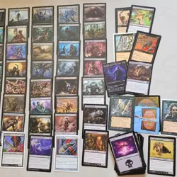 Commander Magic Deck MTG Cards = ALL 100 *ZOMBIES Mono Black Ascendant Evincar* - Image 2