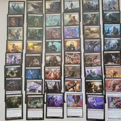 Commander Magic Deck MTG Cards = ALL 100 *ZOMBIES Mono Black Ascendant Evincar* - Image 3