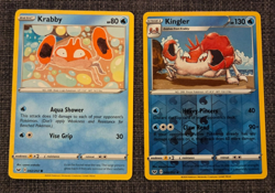 Krabby & Kingler - Pokemon Cards mini-set - Image 1
