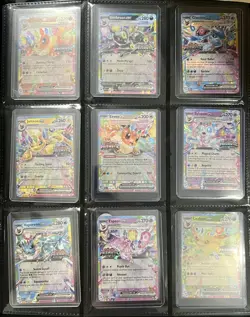 STAMPED COMPLETE Prismatic Evolutions Eeveelutions EX Promo Cards Set! All NM - Image 1