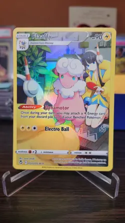 Pokemon Card TCG - Flaaffy TG03 Ultra Rare Silver Tempest Trainer Gallery NM - Image 1