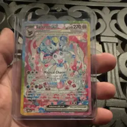 Pokemon TCG Sylveon ex 270 HP Illustration Rare Holo Card Sv Prismatic 156/131 - Image 1