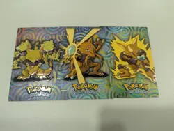 Pokemon #63 Abra 64 Kadabra 65 Alakazam cards. Topps Stage 1-3 - Image 2