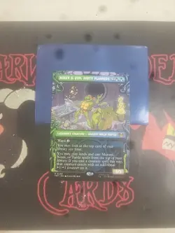 Magic The Gathering TMNT "Mikey & Don, Party Planners" 0246 SHOWCASE RARE NM - Image 1