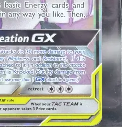 Pokemon Arceus & Dialga & Palkia GX Ultra Rare TAG TEAM Holo 280HP 156/236 NM - Image 5
