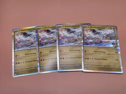4x N's Reshiram - 116/159 - SV09: Journey Together (JTG) Pokemon Playset x4 - Image 1