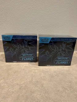 Pokemon Mega Evolution Phantasmal Flames Elite Trainer Box ETB Factory Sealed 2X - Image 1