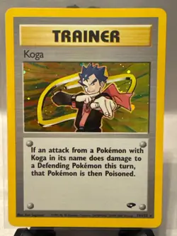 Koga Gym Challenge 2000 #19/132 Pokemon Holo Rare Card. NM-MINT - Image 1