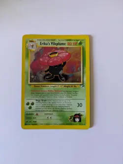 Erika's Vileplume 5/132 Holo Rare Gym Heroes Pokemon Unlimited Holo HP - Image 1