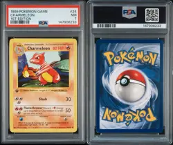 1999 Pokemon Charmeleon Game #24/102 PSA 7 - 1st Edition - Image 2