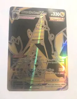 Pokemon Duraludon VMAX Secret Rare Full Art Single Strike Holo TG30 - Image 1