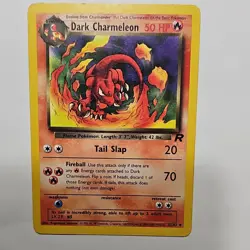 *🔥🔥* Pokemon Dark Charmeleon Uncommon Team Rocket 32/82 Regular WotC - Image 1