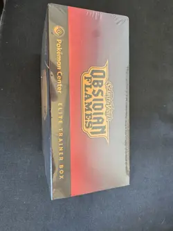 Pokemon Center Obsidian Flames Etb Sealed (Tear In Plastic) - Image 1