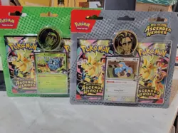 Pokemon Ascended Heroes 2-Pack Blisters - Set of 2 - Erika and Larry - Image 1