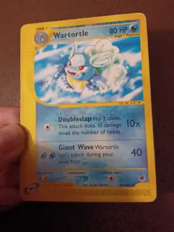 Pokemon E Series Expedition Wartortle Non Holo 92/165 LP/MP - Image 3