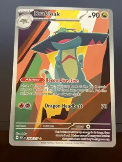 Pokemon Drakloak 248/217 Ascended Heroes Near Mint Condition Illustration Rare - Image 1