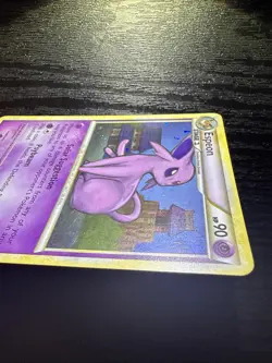Pokemon TCG Espeon Undaunted 2/90 Holo Rare LP - Image 2