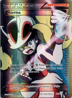 Korrina 111/111 Rare Ultra Furious Fists Pokemon NM - Image 1